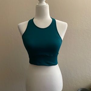 Lulu lemon size 8 sports bra. Teal. Lightly worn